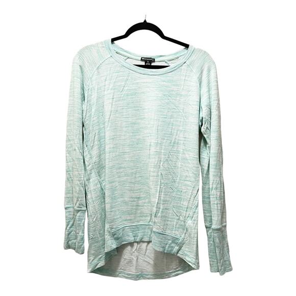 Champion Elite High-Low Hemline Crew Long Sleeve Sweater Pullover Long Sleeve S - Picture 1 of 7